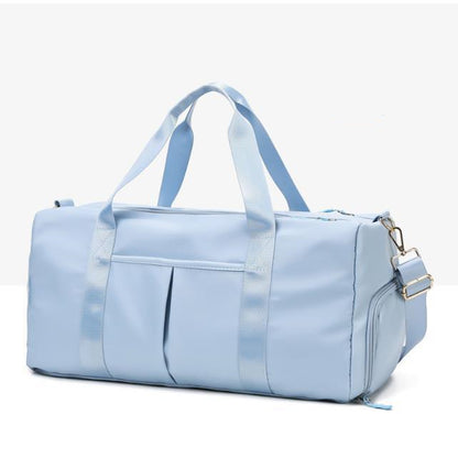 Waterproof Duffel Bag With Separate Shoe Compartment