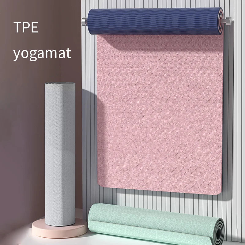 Yoga Mat Double-Sided Non Slip Eco Friendly