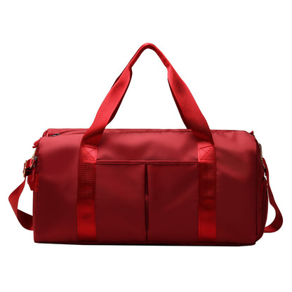 Waterproof Duffel Bag With Separate Shoe Compartment