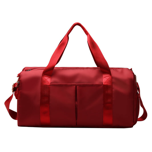 Waterproof Duffel Bag With Separate Shoe Compartment